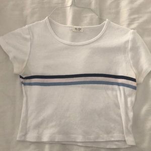 super cute and cropped brandy shirt!